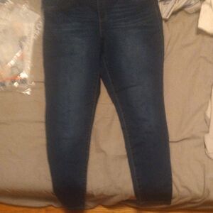 No Boundaries Blue Skinny Jeans Stretchy Denim